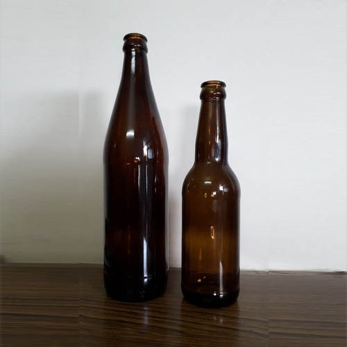 Amber Beer Glass Bottles
